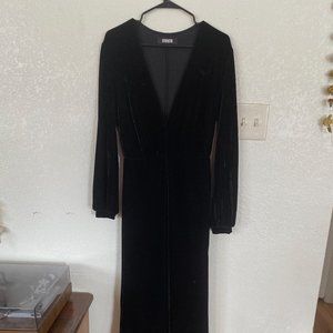 Reformation Velvet Jumpsuit